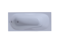 AQ8050F-00 ГАММА ванна чугунная эмалированная 1500x750 в комплекте с 4-мя ножками