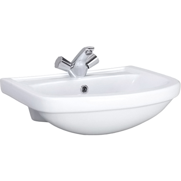 Раковина мебельная AQUATON 520х440х195 фаянс, белый () 131201S0011B0