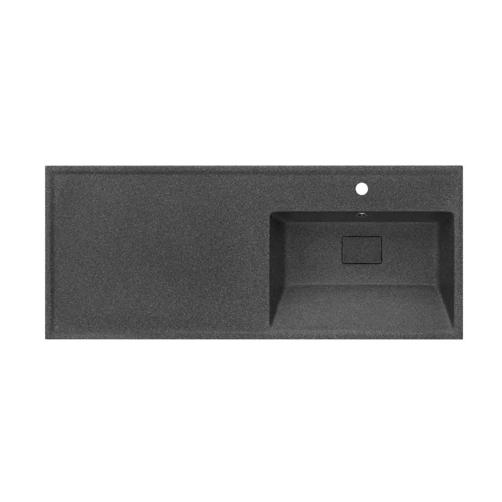Раковина AQUATON Лайн 1200 правая, графит 1A72083KLF21R в магазинах СантехГид
