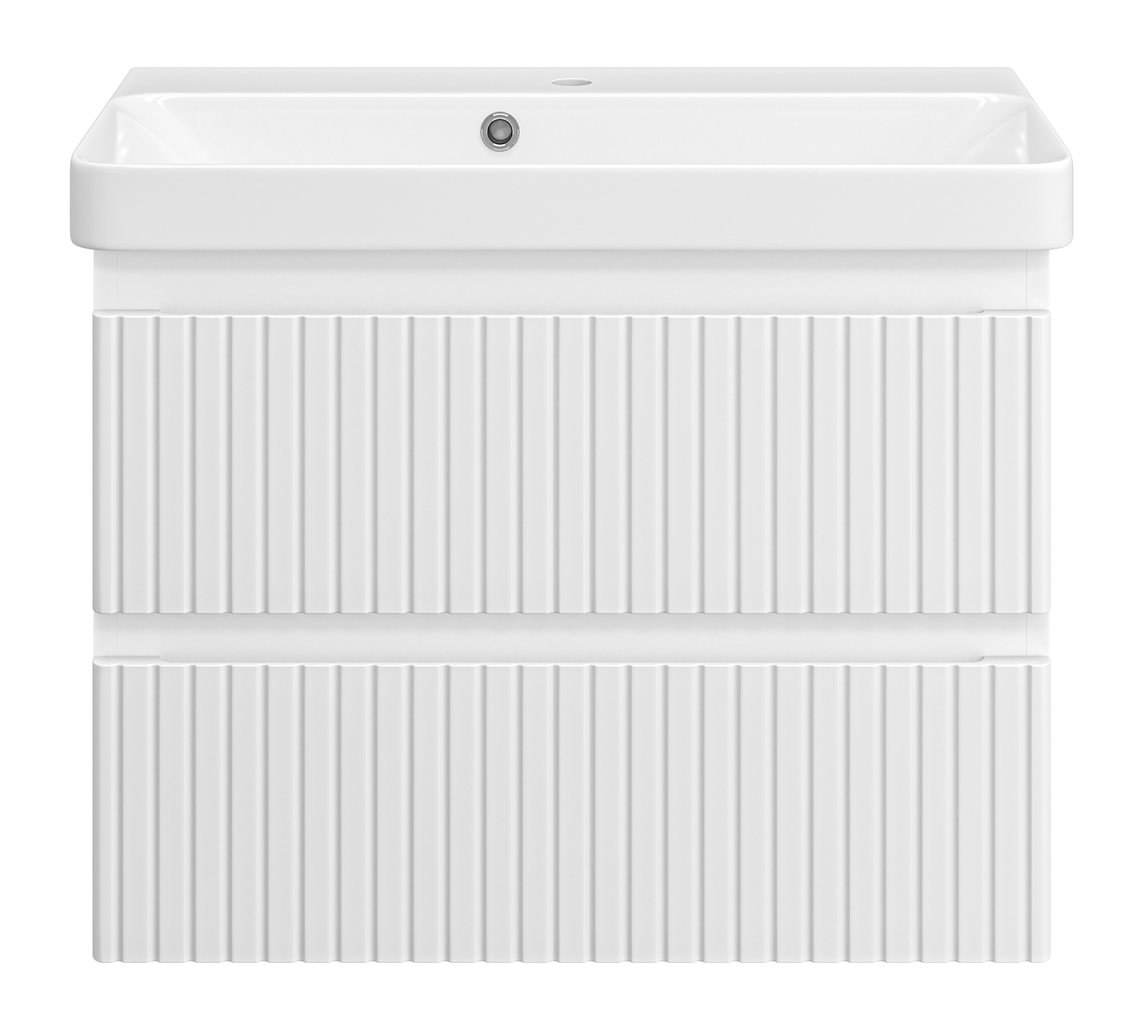 Тумба под раковину Brevita Victory 70 подвесная (белая)