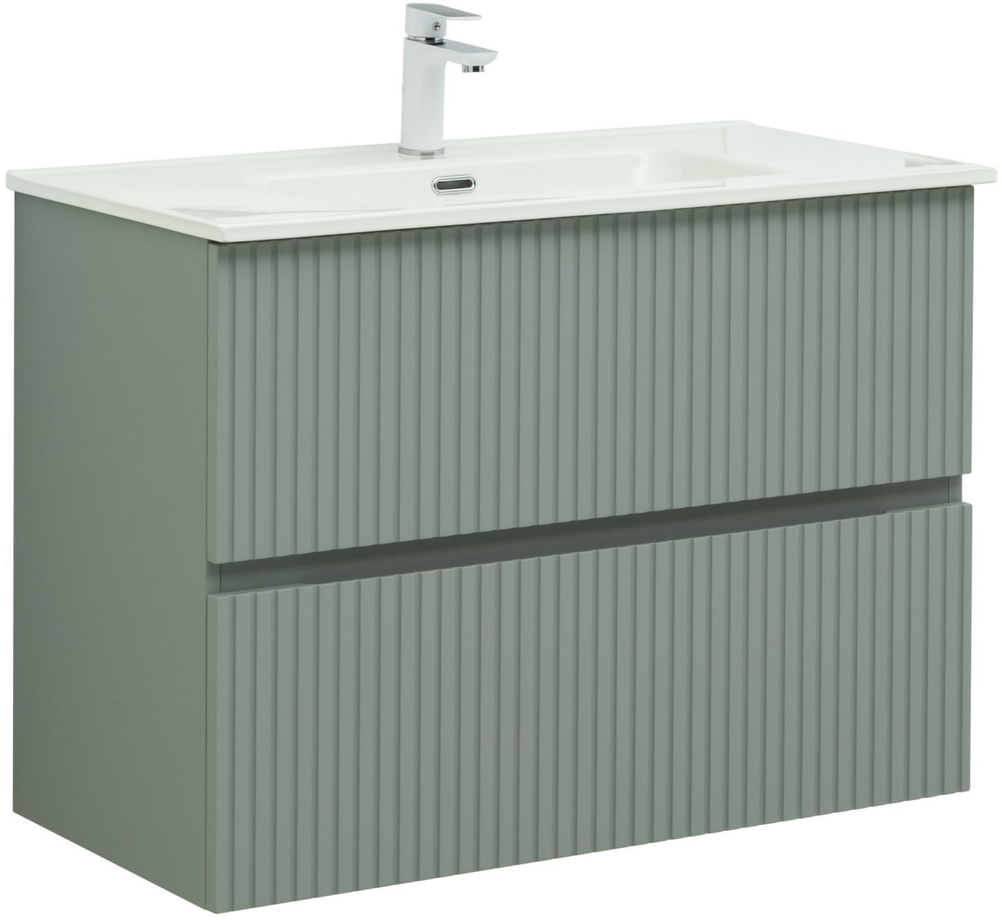 Тумба под раковину Aquanet Джейн 90 мисти грин