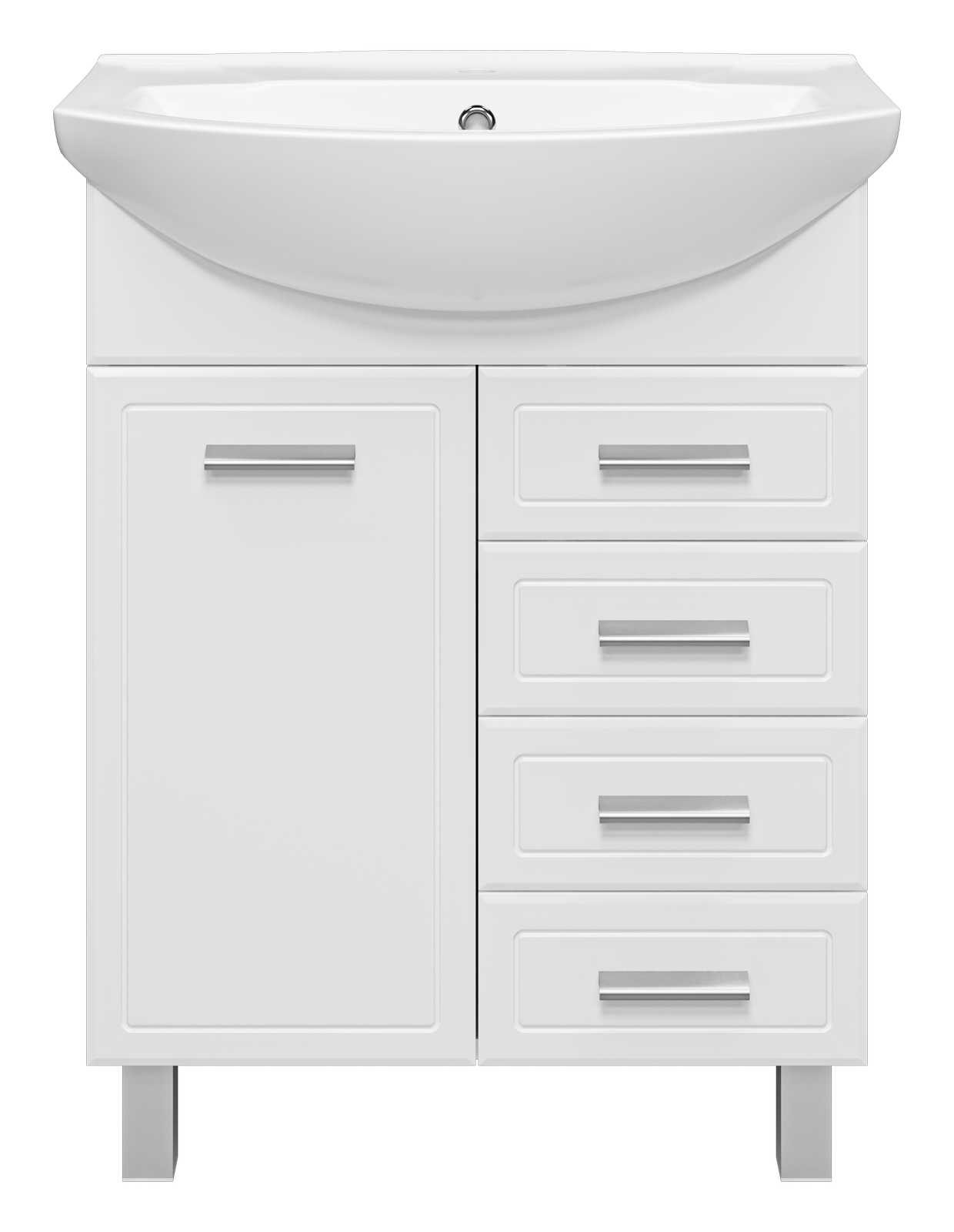 Тумба под раковину Misty Стелла 65 с 4 ящиками