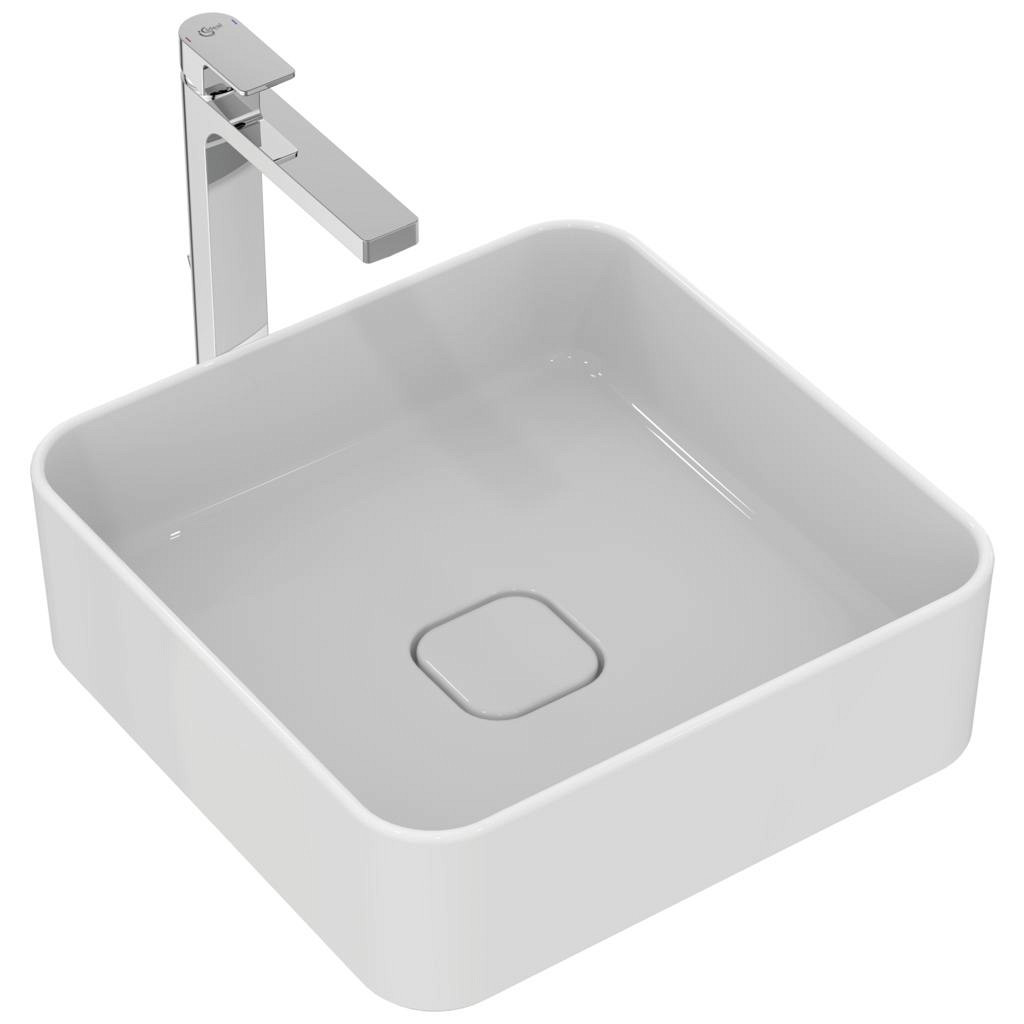Раковина Ideal Standard STRADA II Square Vessel 40 см., белая () T296201 в магазинах СантехГид