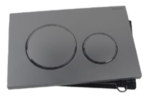 Клавиша смыва Geberit Sigma 21 оружейная сталь матовая 115.882.GMG