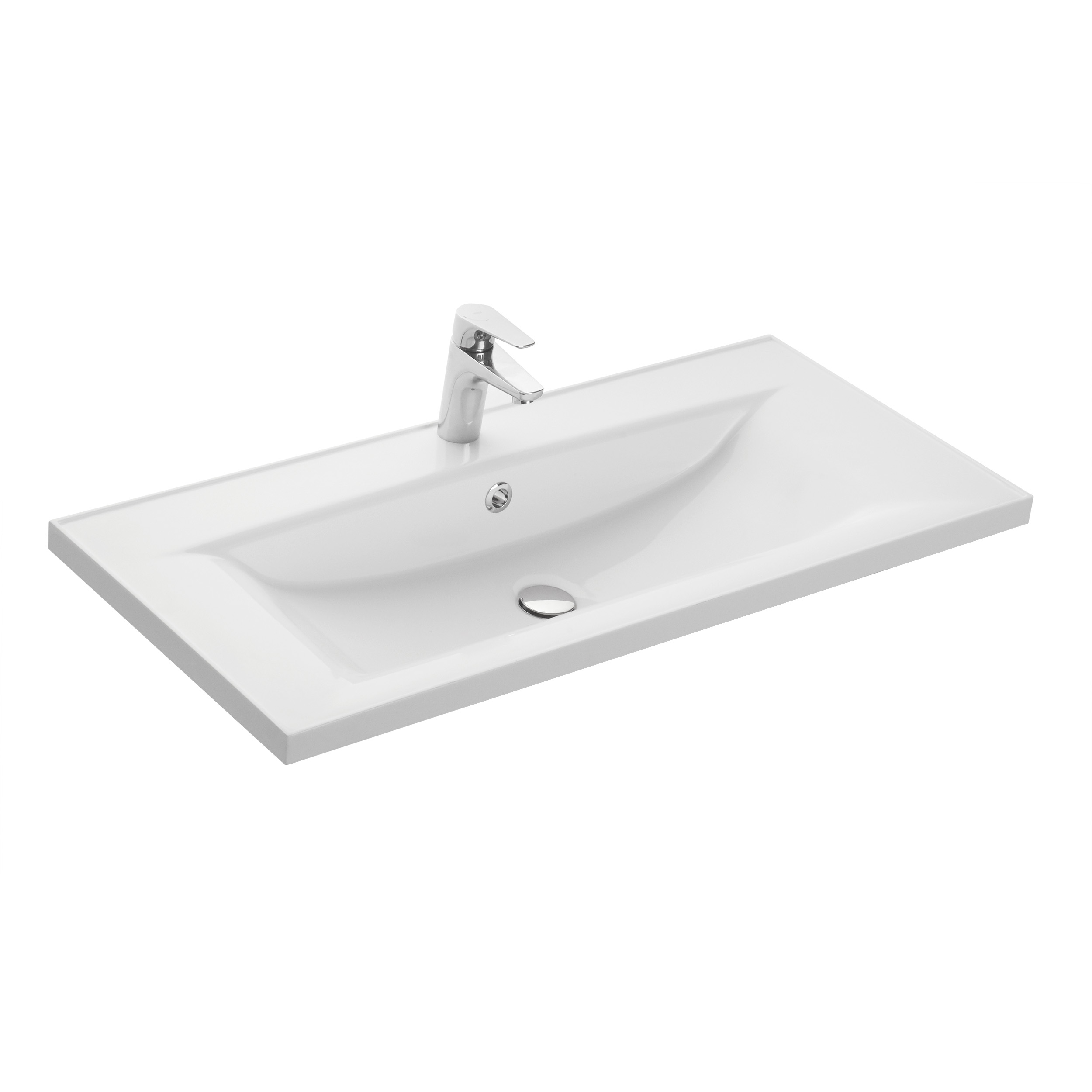 Раковина AQUATON Айрис 100 белая 1A723031AG010 в магазинах СантехГид