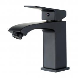 Смеситель для раковины черный FRAP F1076-6