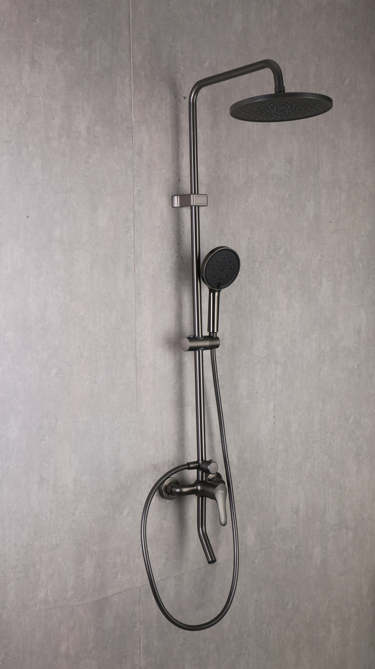 Душевая система оружейная сталь FRAP F24011-9