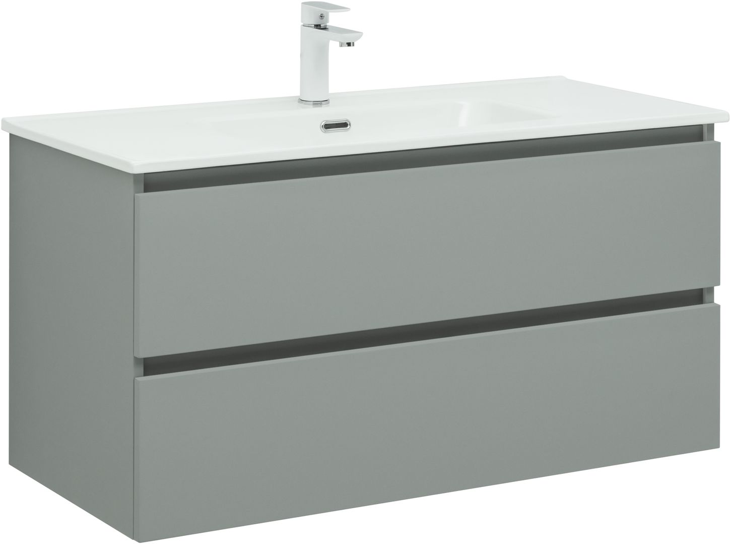 Тумба под раковину Aquanet Вега 2.0 100 мисти грин