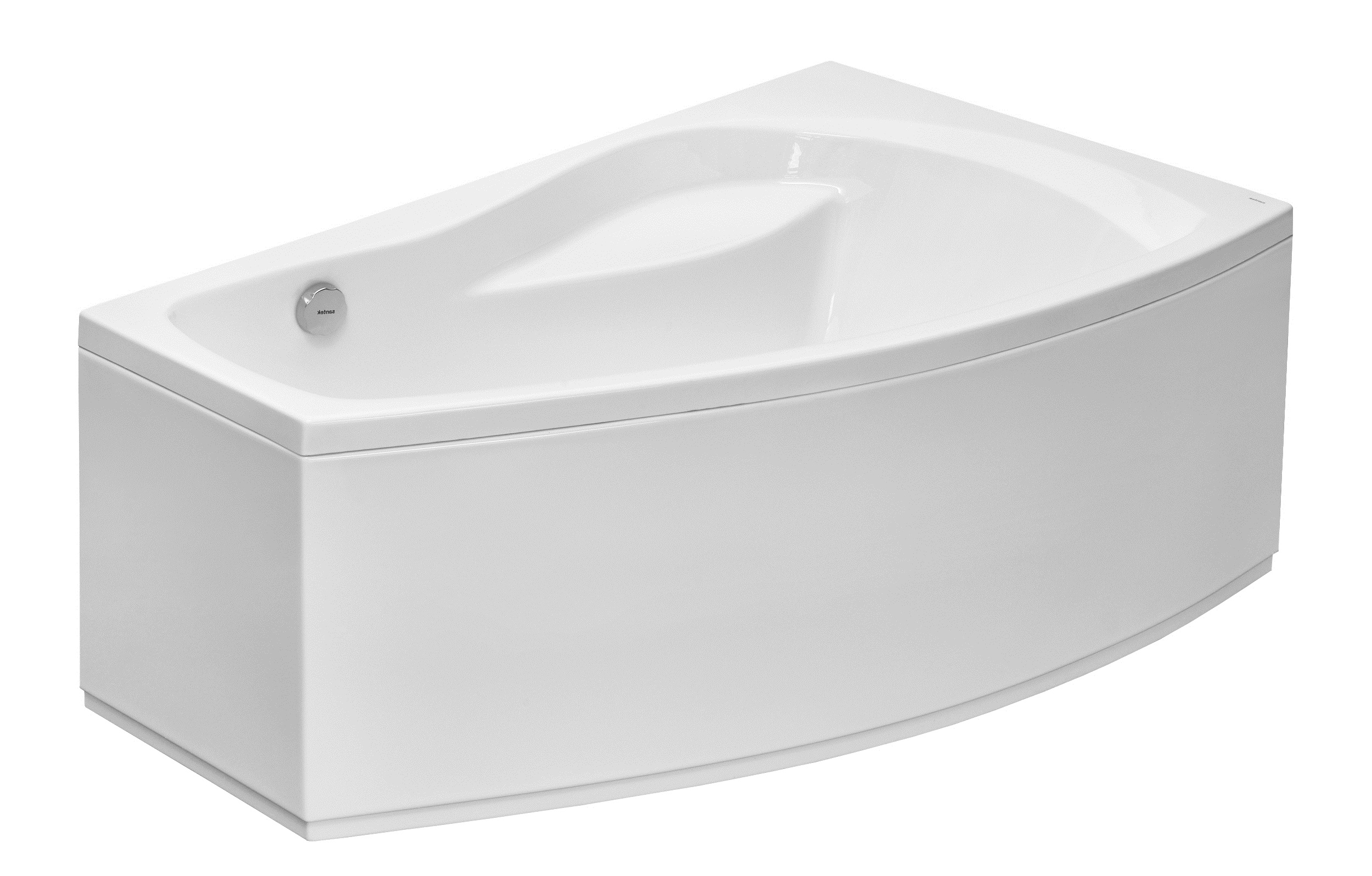 Акриловая ванна Santek Майорка XL 160х95 правая асимметричная белая 1WH111990