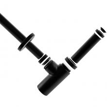 Сифон для раковины черный FRAP F82-7 в магазинах СантехГид