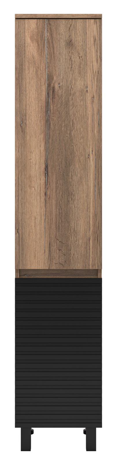 Пенал DAKOTA - 35 подвес/напол. правый (ДСП (Дуб Гал. Черный кварц)