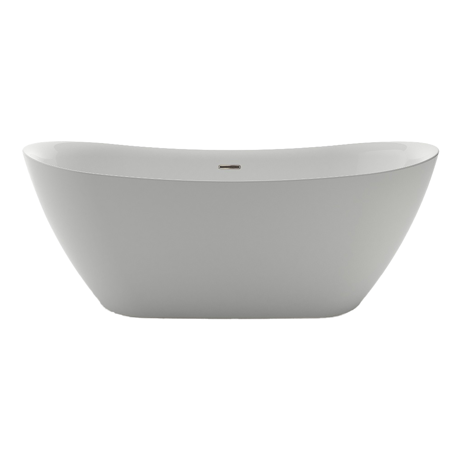 Ванна акриловая Azario GOLDFIELD 1700х750х650 свободностоящая, в комплекте с сифоном и металлической рамой (GOL17075)