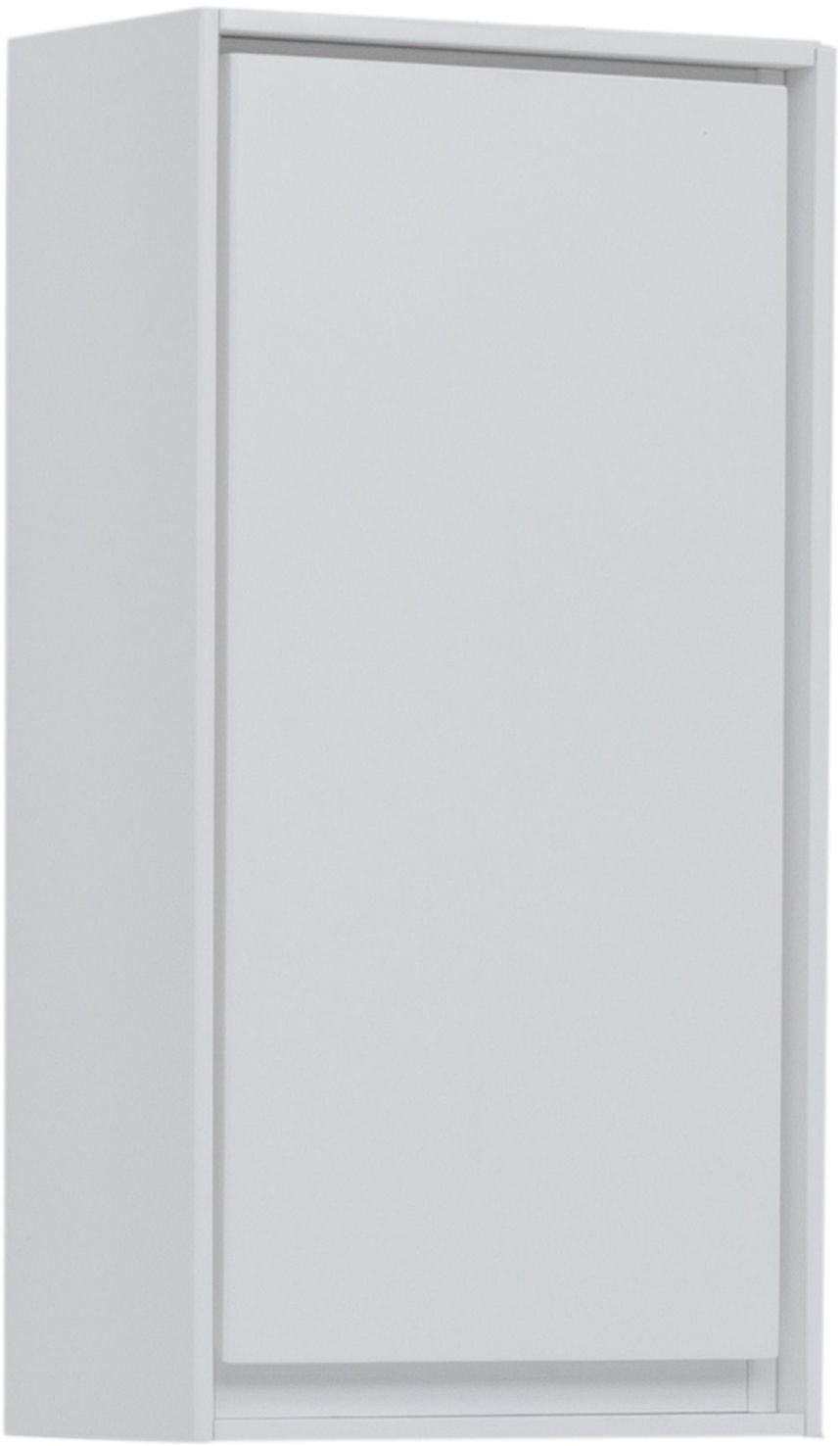 Шкаф навесной Aquanet Милан 35 белый глянец