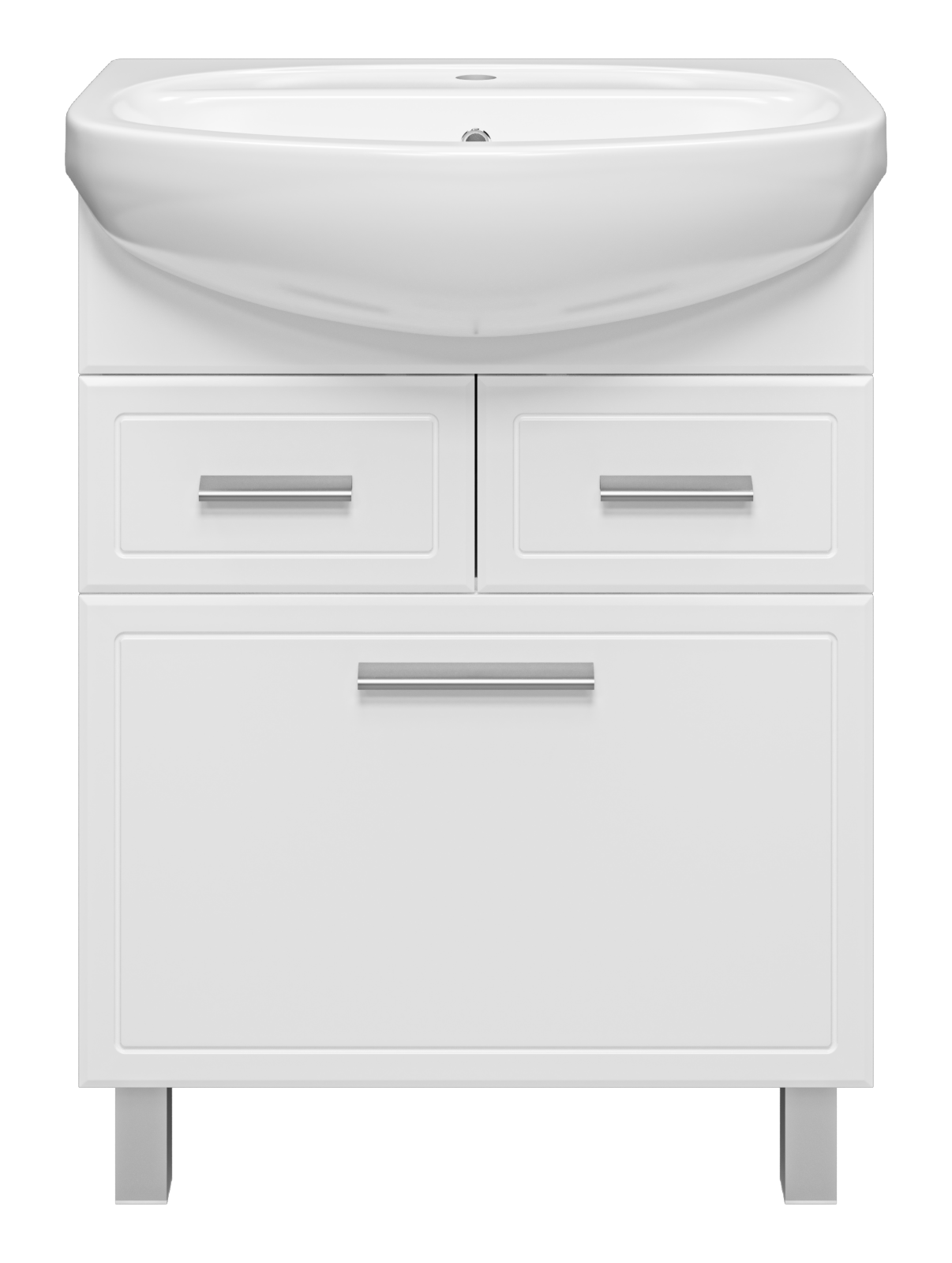 Тумба Стелла -65 с 2-мя ящ.Б/К горизонт.