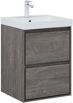 Тумба под раковину Aquanet Милан 50 дуб рошелье