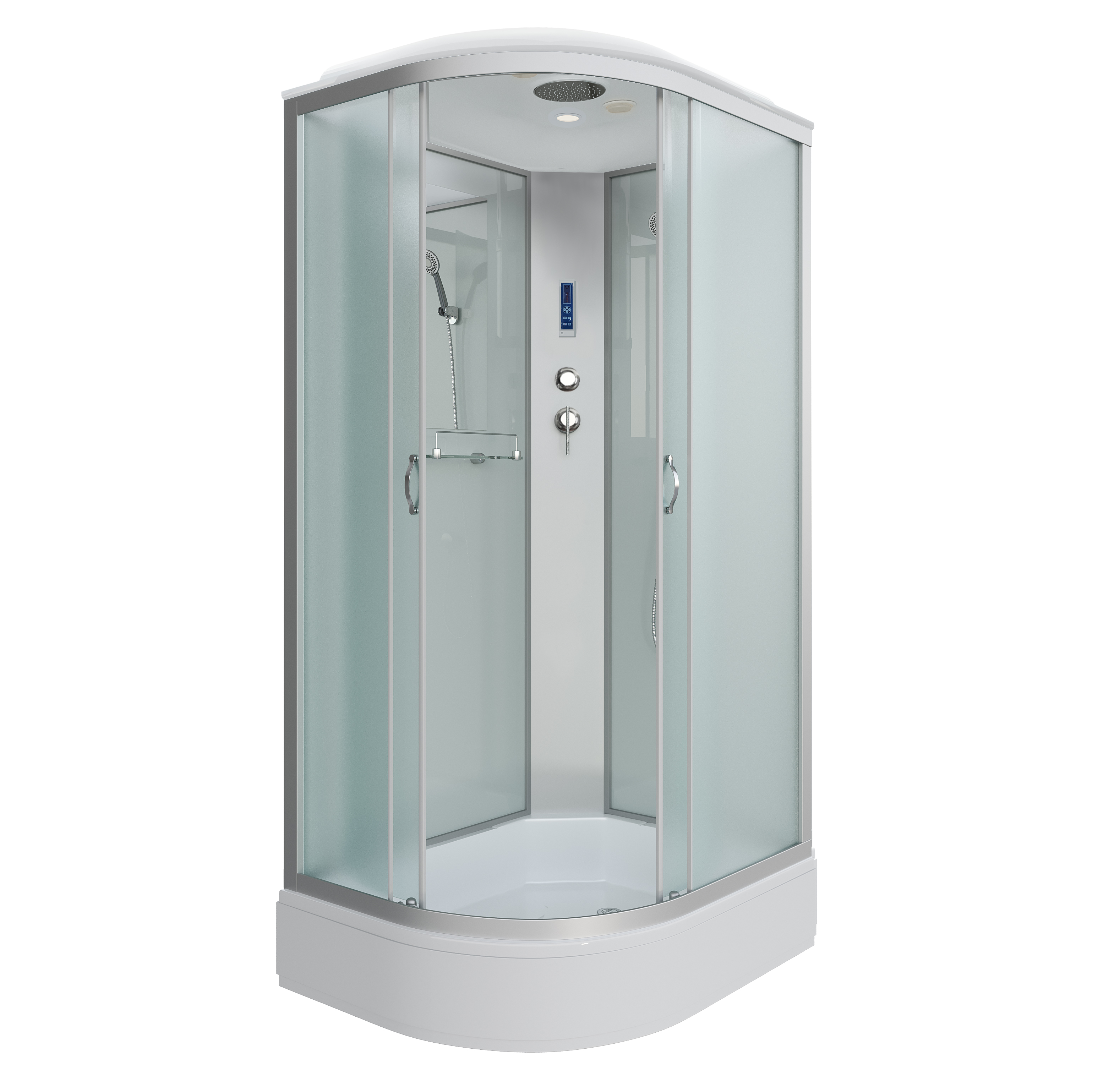 Душевая кабина Niagara Classic NG-33974-14RP (90х70х215) средний поддон(26см),стекло матовое,4 места