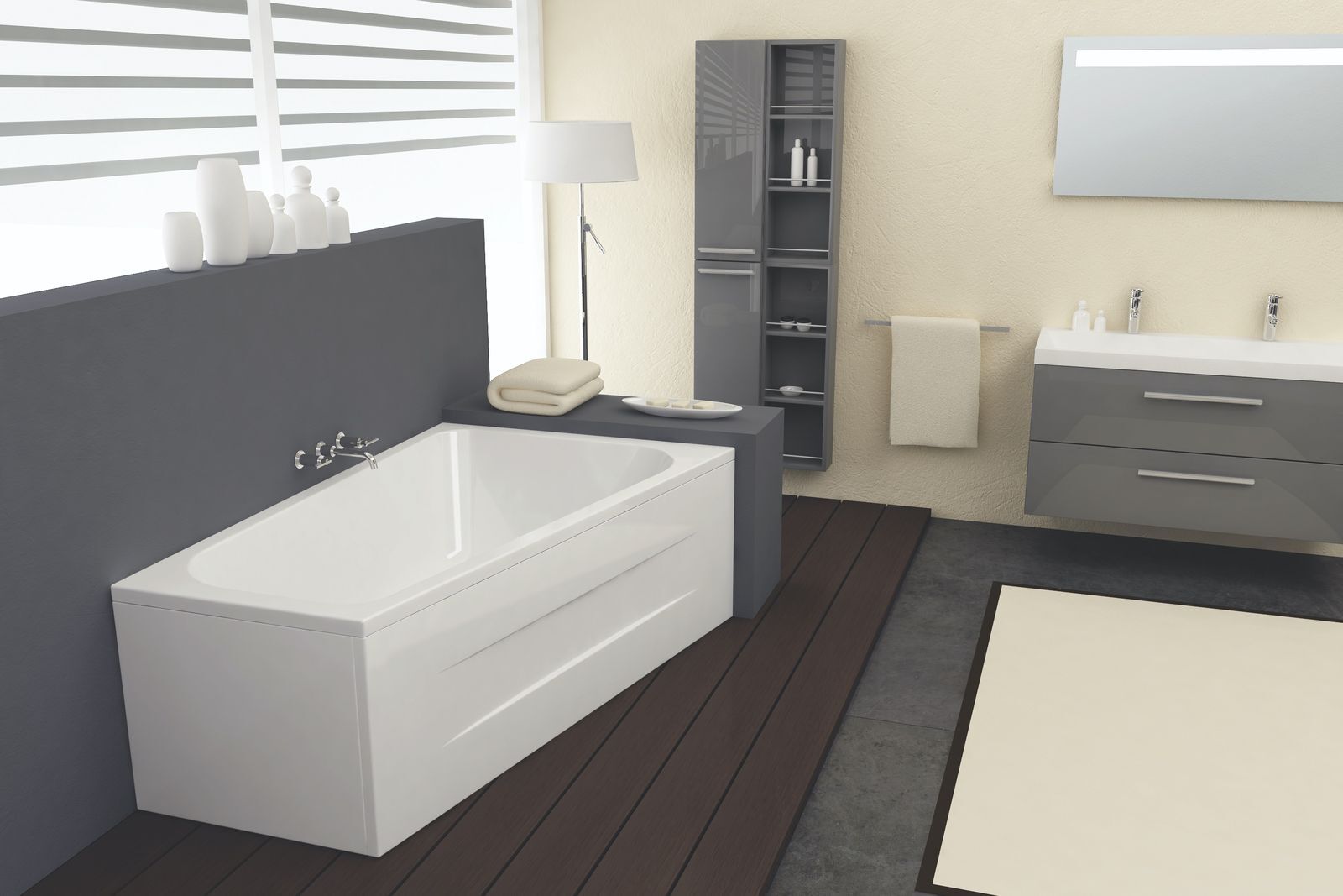 Ванна BEATRICE 170x110 L