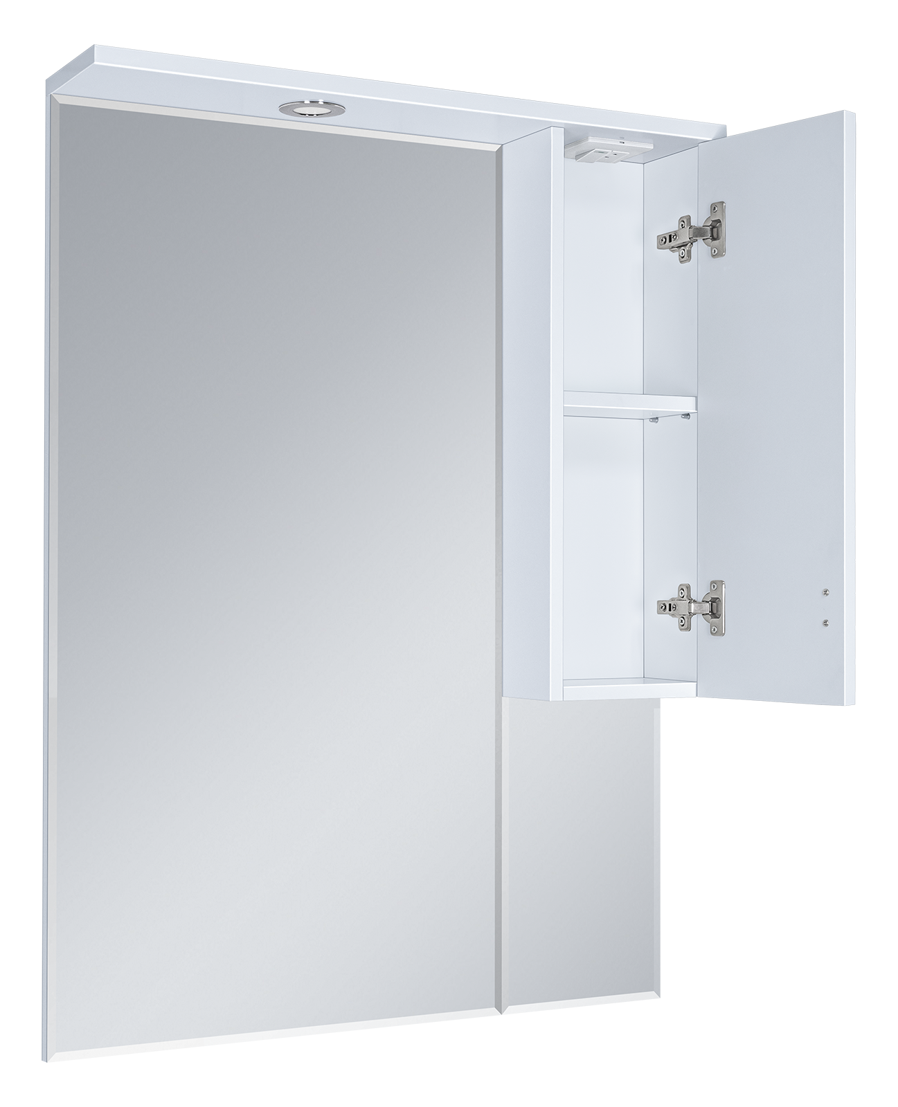 Зеркало-шкаф Дива - 65 со светом правое