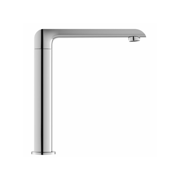 Смеситель для умывальника без донного клапана с поворотным изливом Ravak Flat FL 016.00, X070125