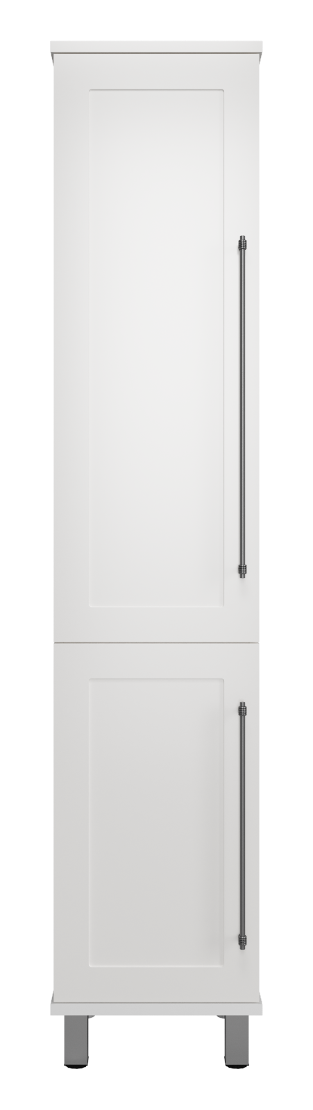 Шкаф-пенал Misty Марта 35 с бельевой корзиной универсальный левый