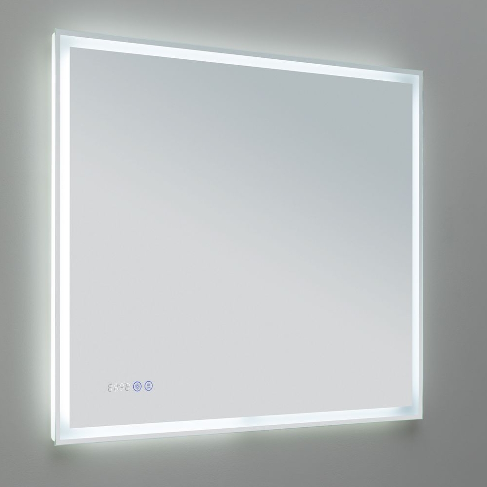 Зеркало Aquanet Оптима 90 с LED подсветкой 