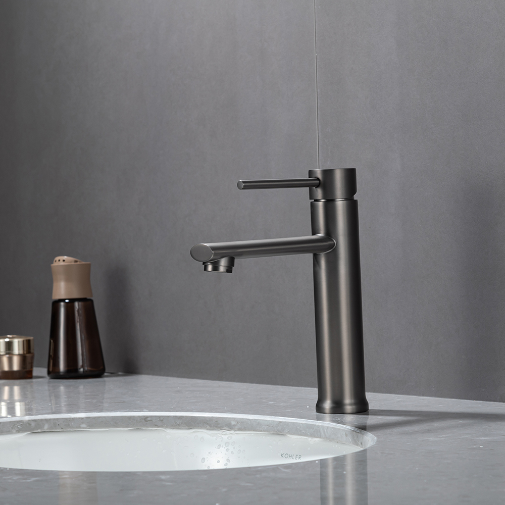 Смеситель высокий для раковины оружейная сталь FRAP F10899-29