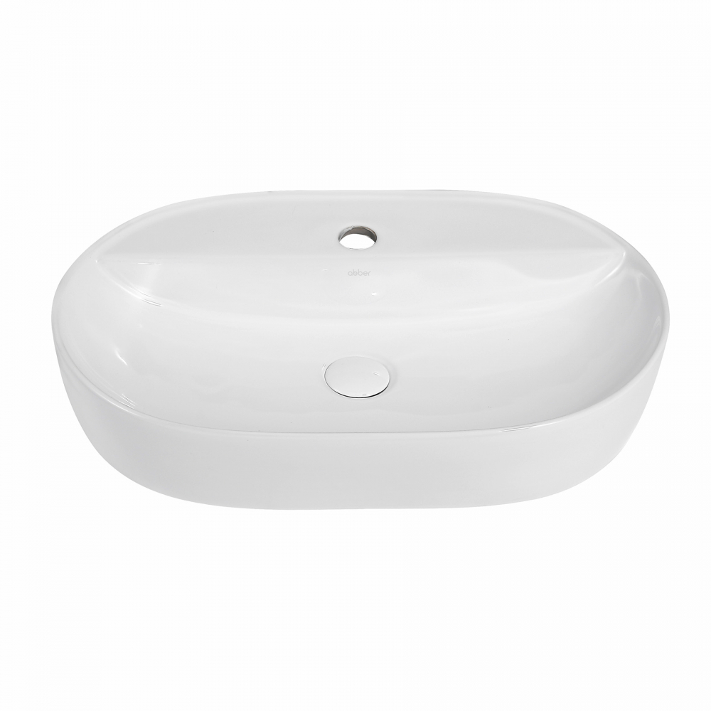 Раковина накладная ABBER Bequem AC2113 белая в магазинах СантехГид