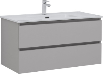 Тумба под раковину Aquanet Вега 2.0 100 бежевый