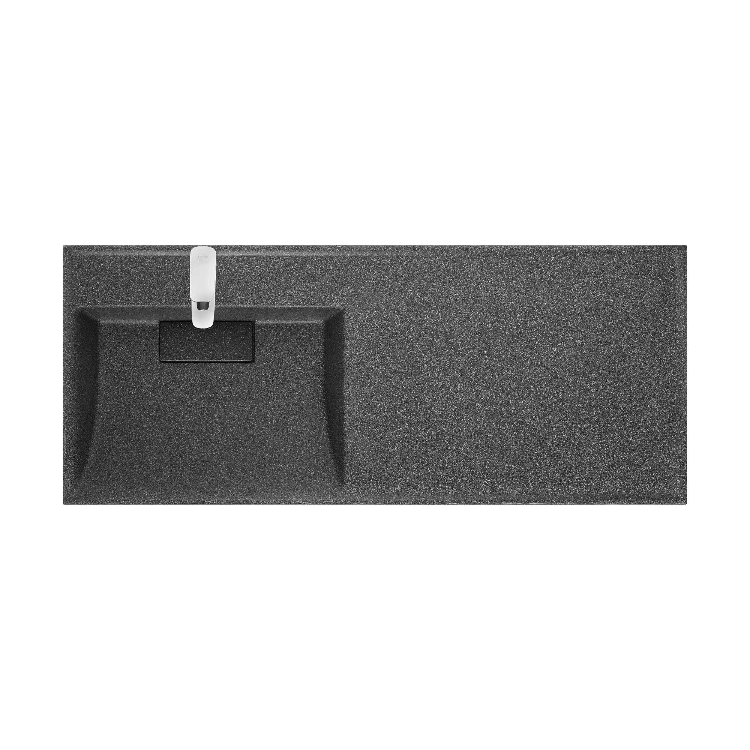 Раковина AQUATON Лондри 1200 графит левая 1A72843KLH21L в магазинах СантехГид