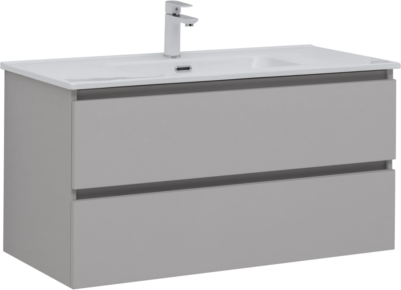 Тумба под раковину Aquanet Вега 2.0 100 бежевый