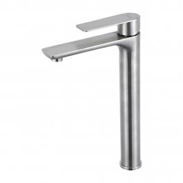 Смеситель для раковины высокий сатин FRAP F10806-2