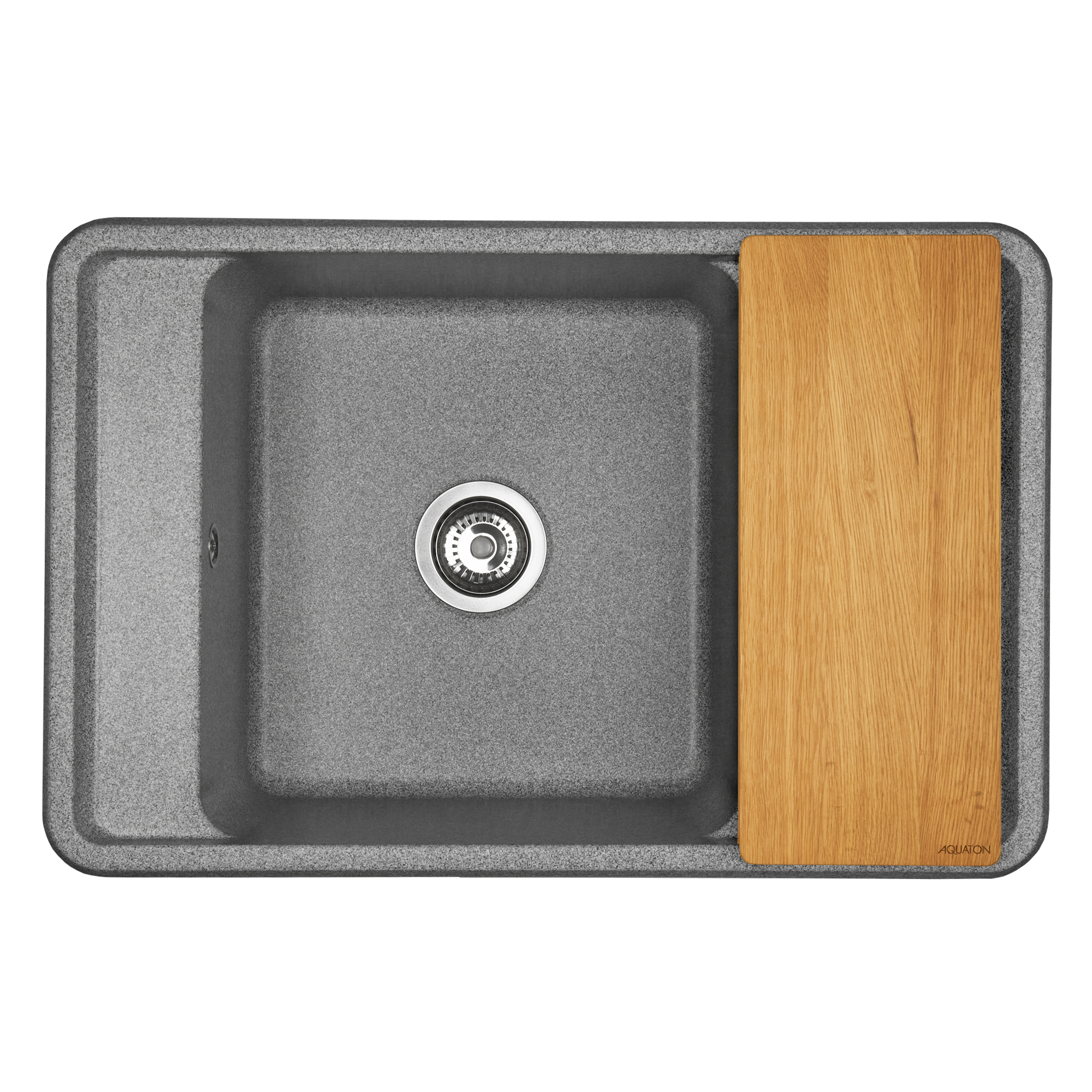 Мойка для кухни AQUATON Беллис 78 серый 1A725032BS230