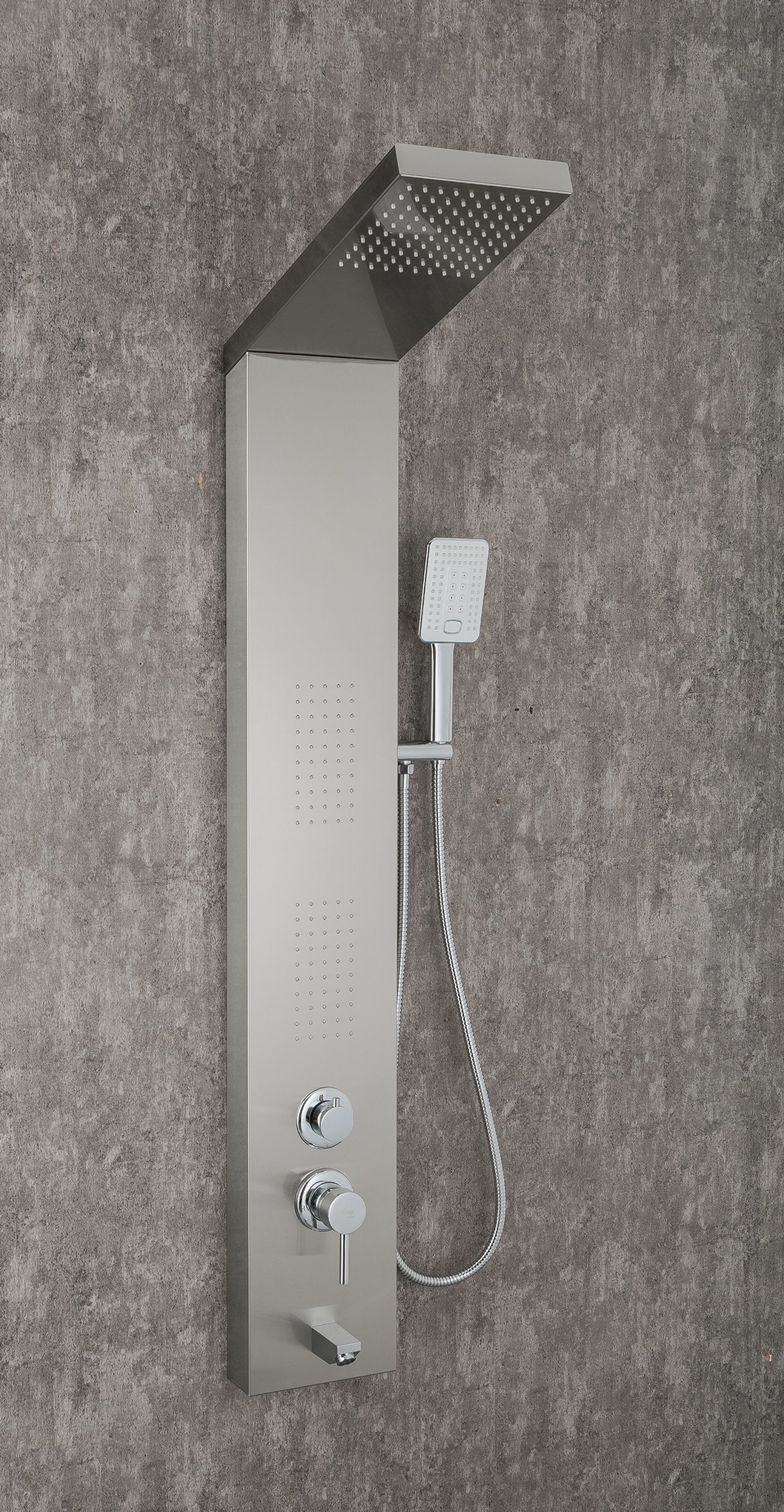 Душевая панель сатин хром FRAP F24005-5