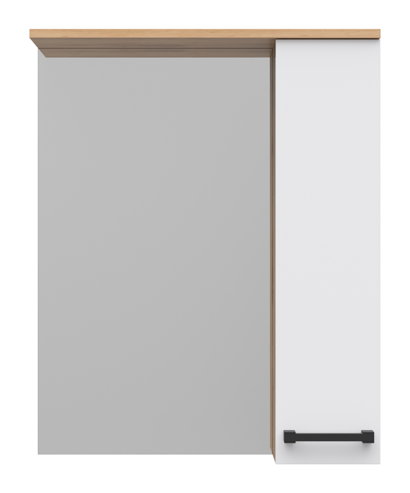 Зеркало Крафт - 60 с 1 шкаф. правый Misty