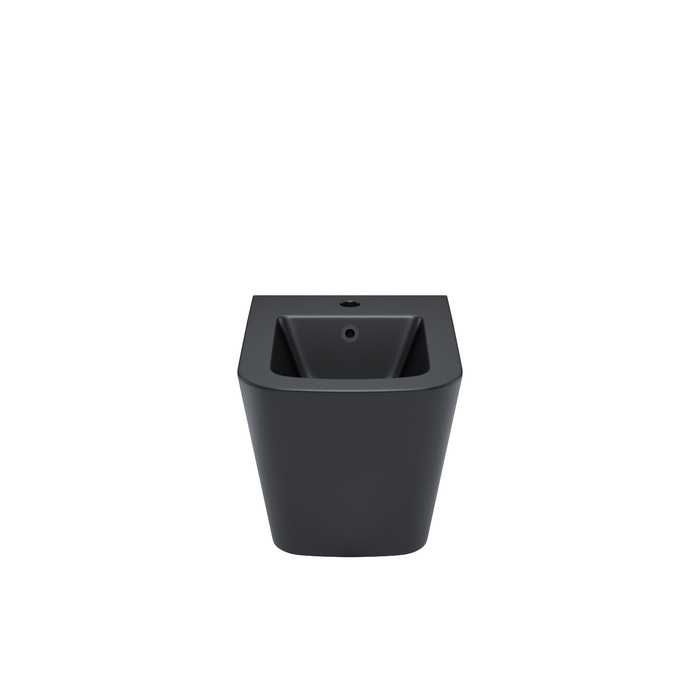 Подвесное биде чёрное матовое, Bild, IDDIS, BILRB02i82