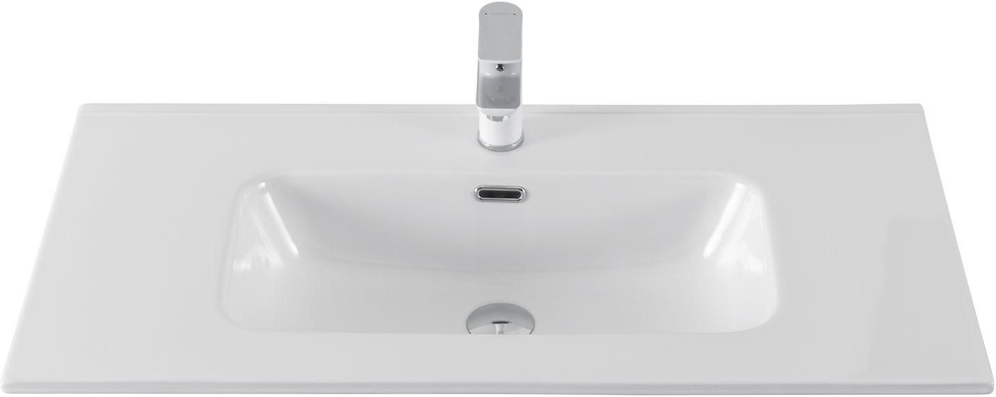 Раковина Aquanet Flat 90 белая в магазинах СантехГид