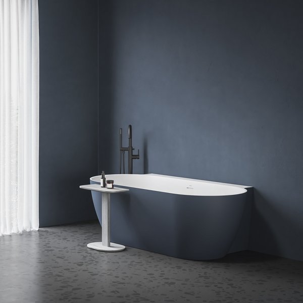 Ванна FREEDOM W II TEC пристенная 1700 x 870 СИНЯЯ (слив-перелив - БЕЛЫЙ)