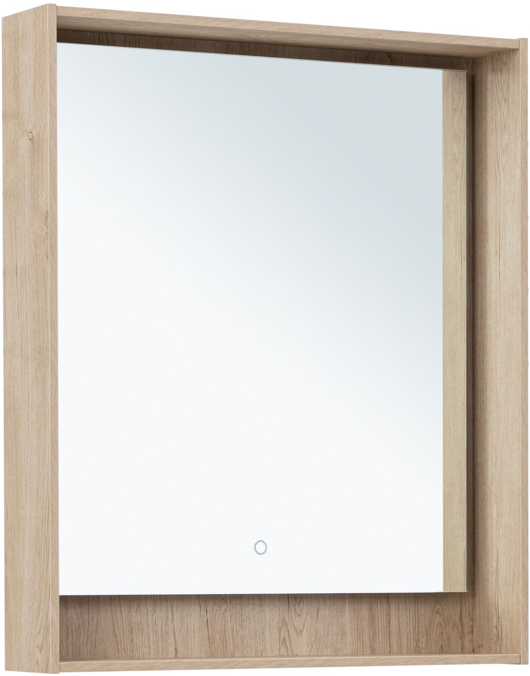 Зеркало Aquanet Милан 70 дуб светлый 