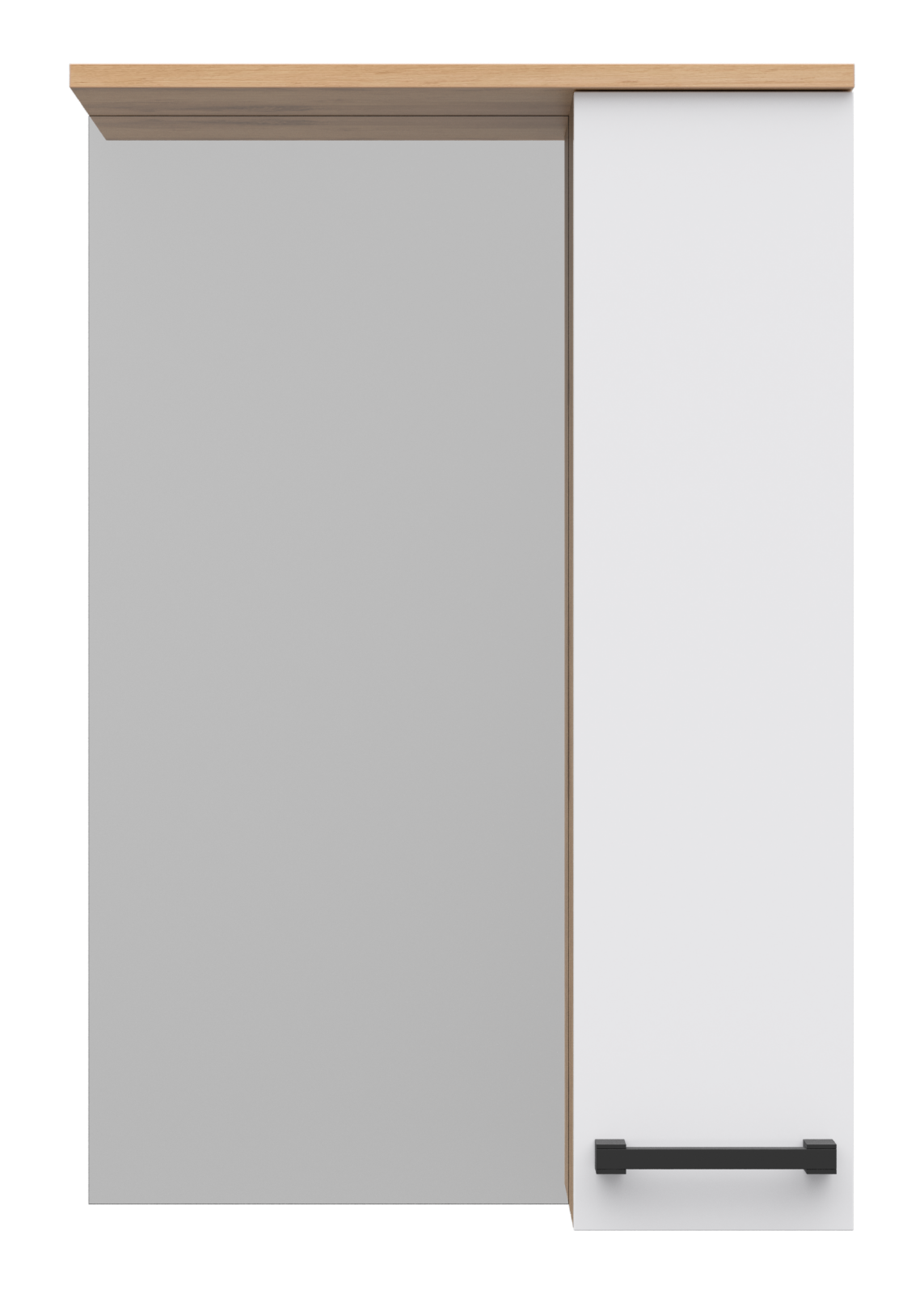 Зеркало Крафт - 50 с 1 шкаф. правый Misty