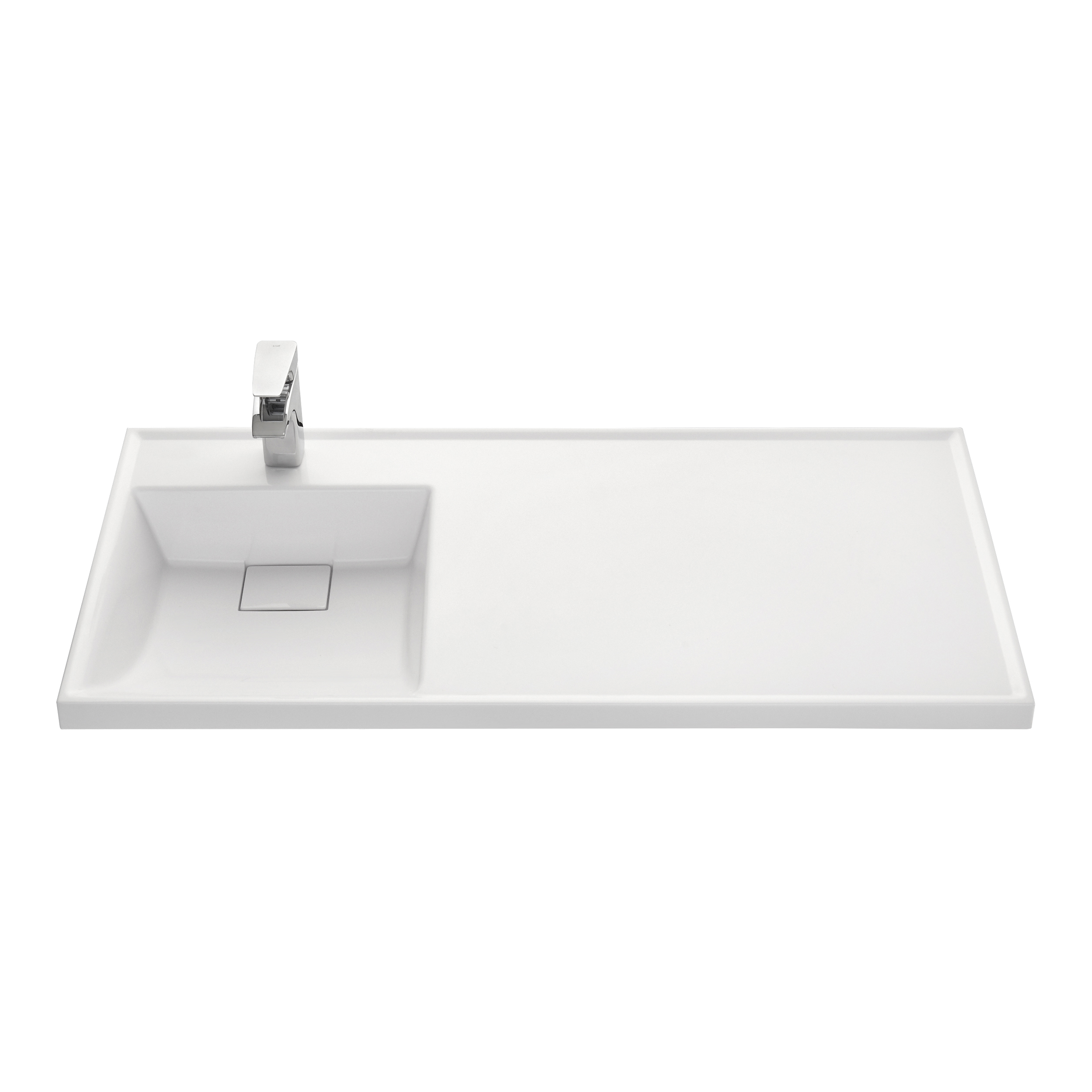 Раковина AQUATON Лондри 1050 белая левая 1A72833KLH01L в магазинах СантехГид