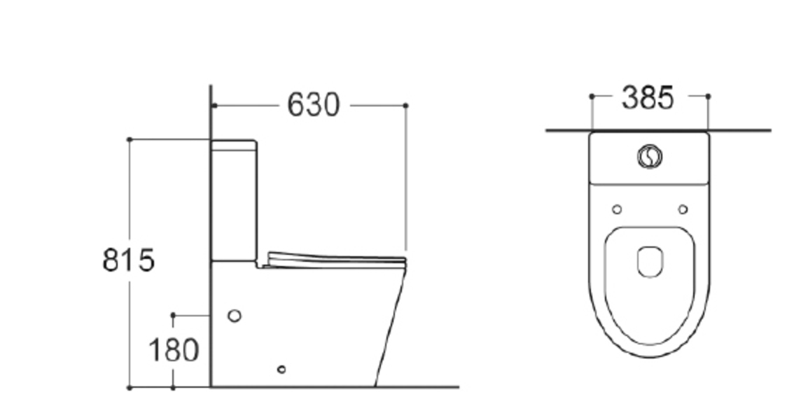 Унитаз компакт напольный Aquatek Вега с бачком и сиденьем AQ2904-00