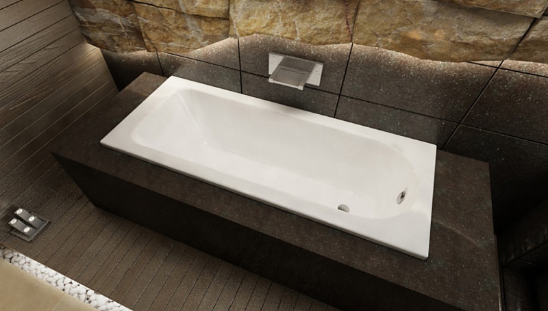 Ванна стальная Kaldewei SANIFORM PLUS  Mod.363-1 170х70х41, alpine white, без ножек