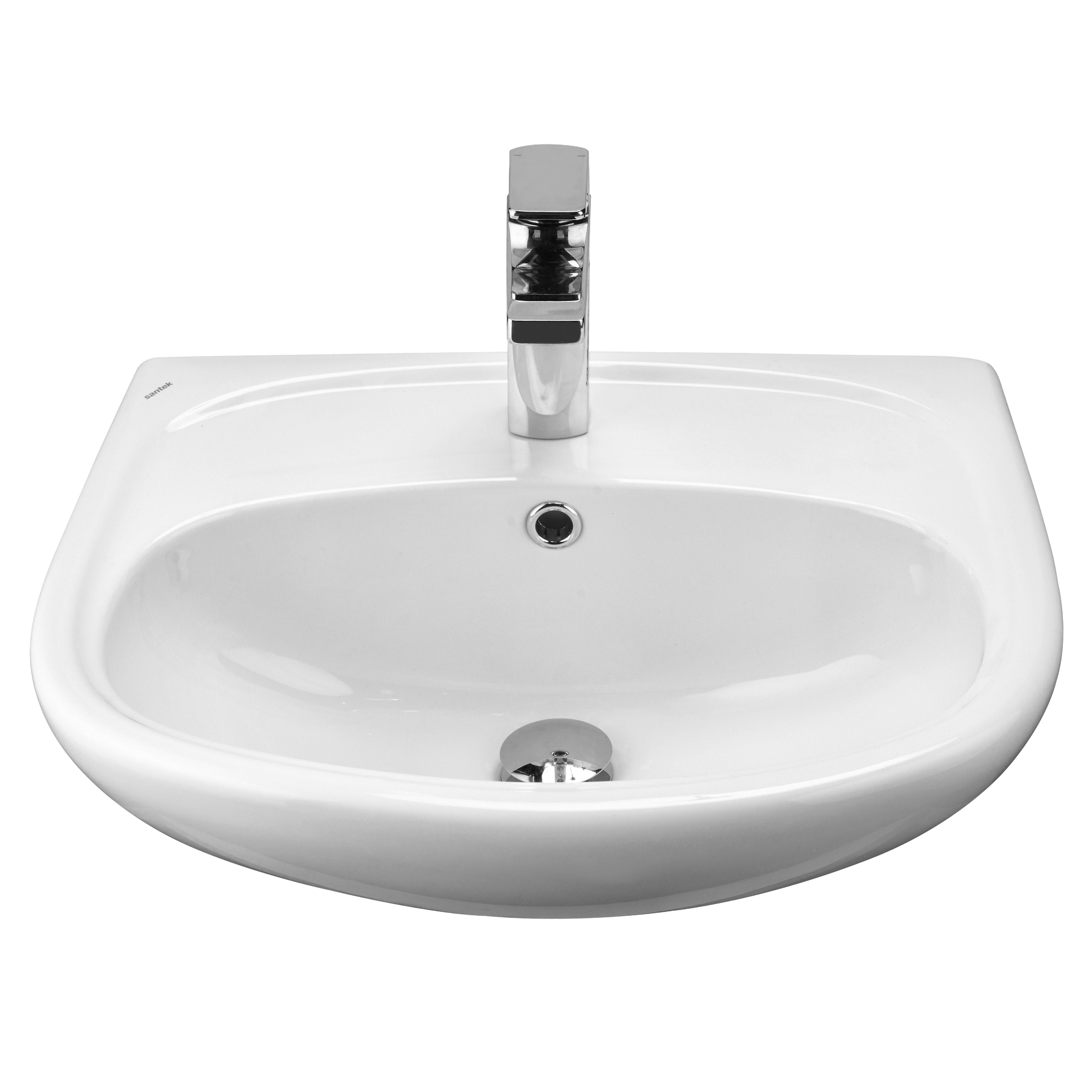 Раковина Santek Анимо 55 отверстие под смеситель 1WH110502 в магазинах СантехГид