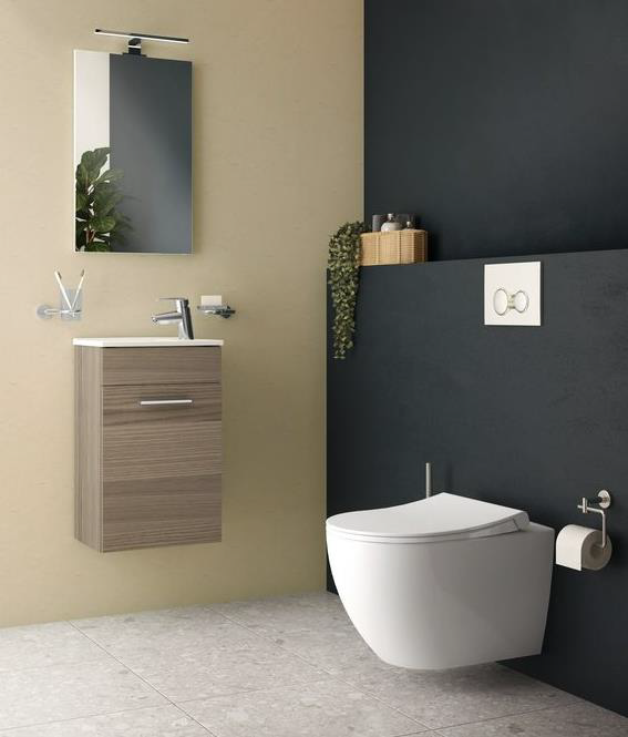 Унитаз подвесной Безободковый VitrA Mia Round 7510B003-0075