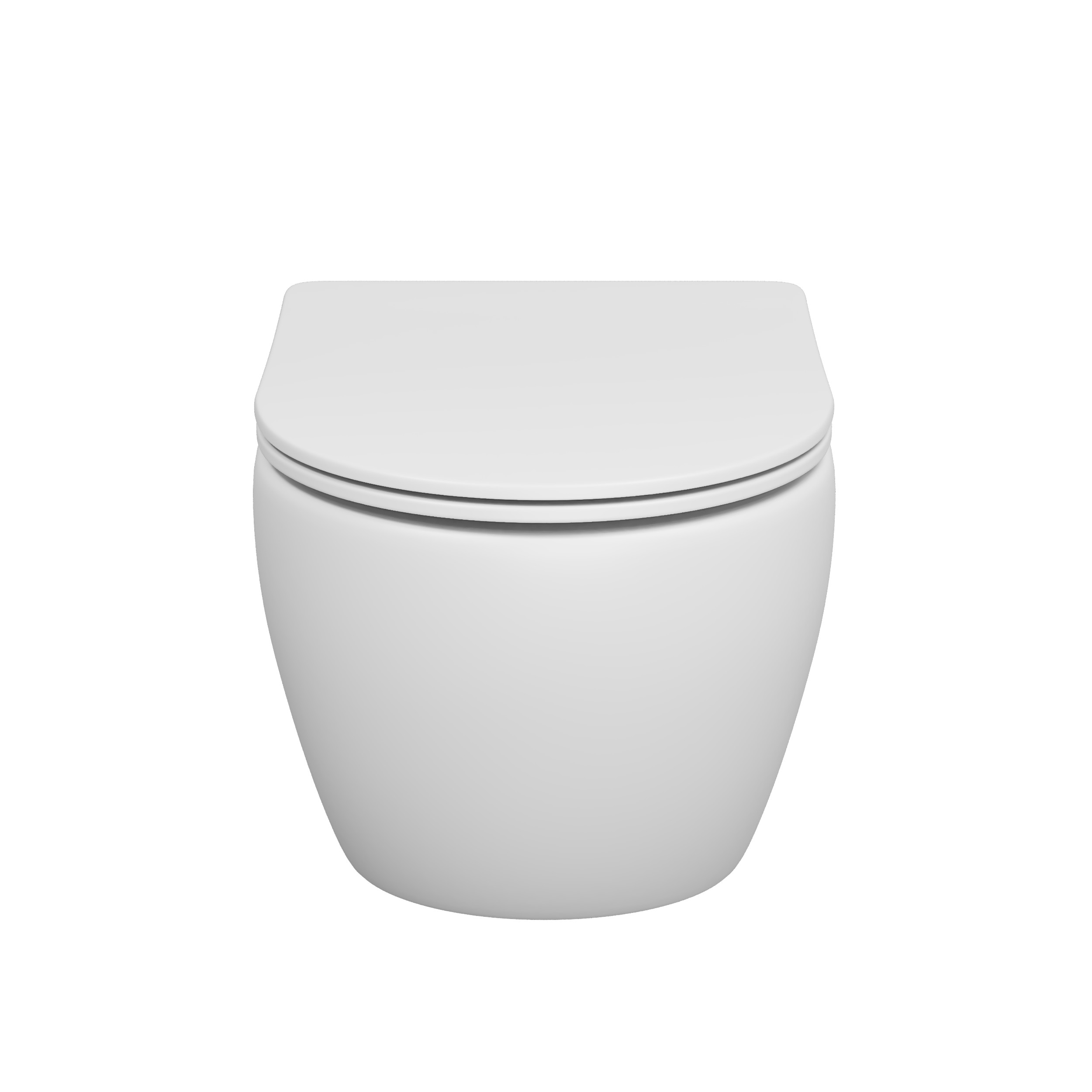 Унитаз подвесной Grossman (520х360х320) безободковый,смыв торнадо,белый матовый GR-4457MSQ