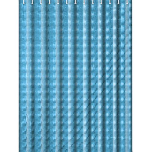 Шторка для ванны Frap 3D 180*200 голубая F8752