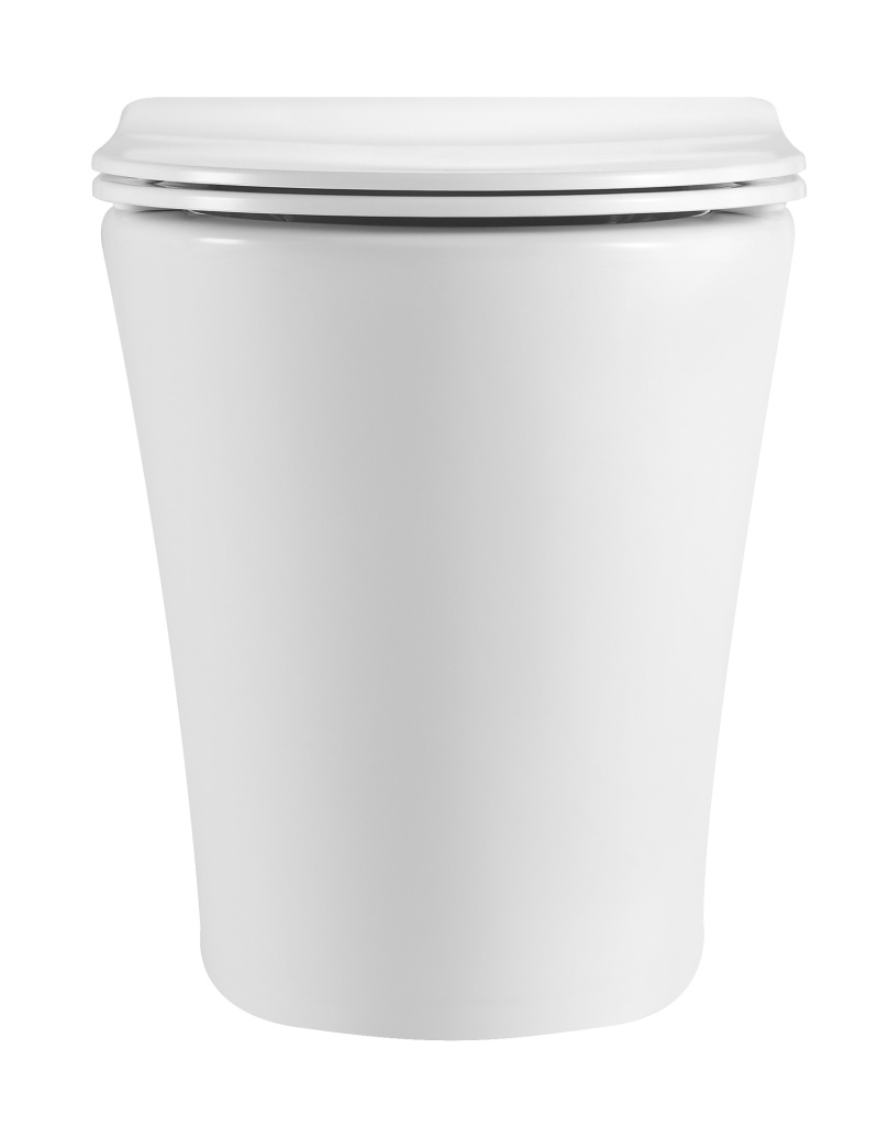 Унитаз приставной IBERICA BLANCA BURGOS ALTO Rimless белый () IB.BRA.331.1B1