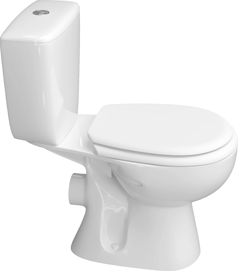 Унитаз-компакт КЕРАМИН Позитано однорежимный, сиденье полипропилен (4810531150367)