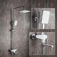 Душевая система белый/хром FRAP F2458