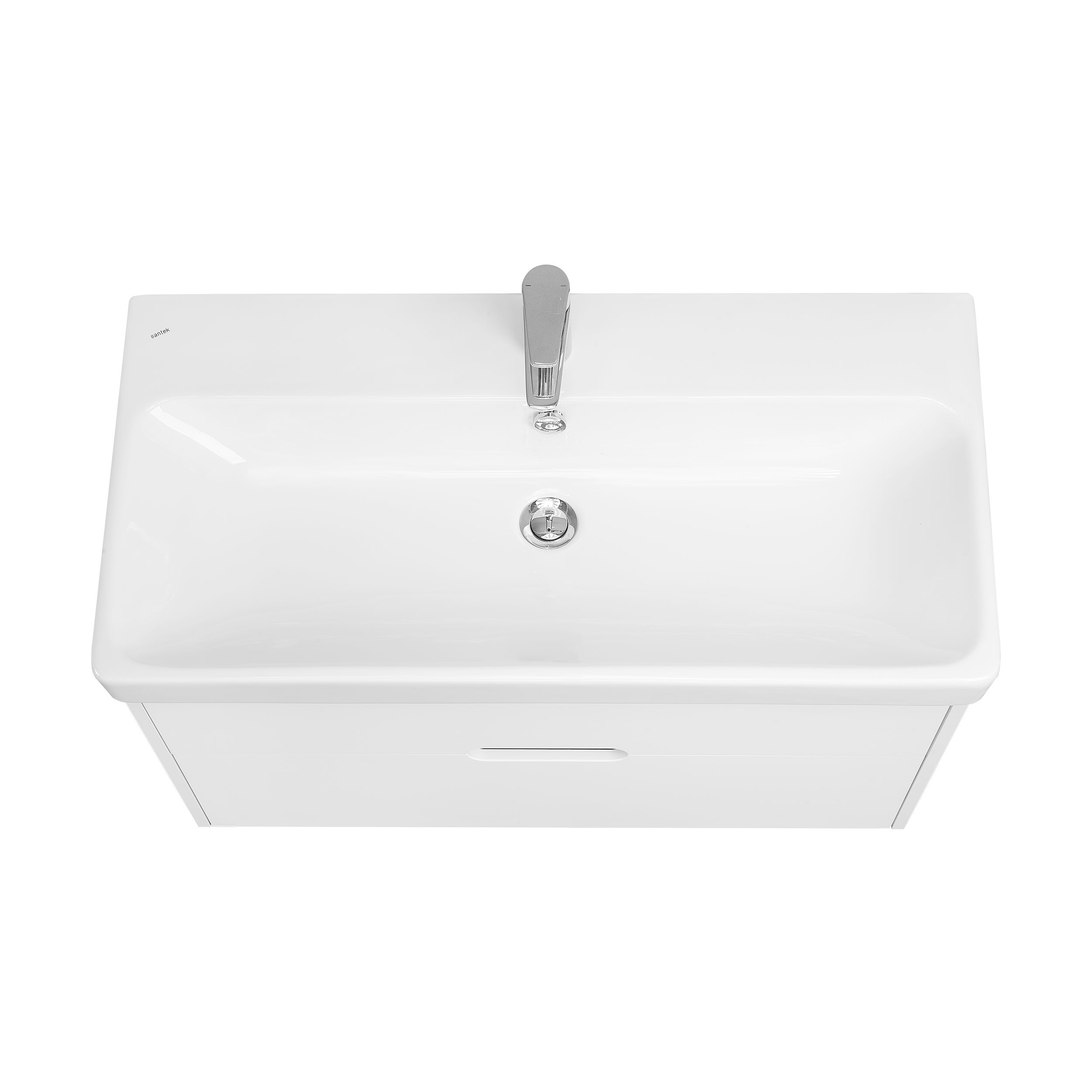 Тумба под раковину AQUATON Оливия 90 белый матовый 1A254401OL010